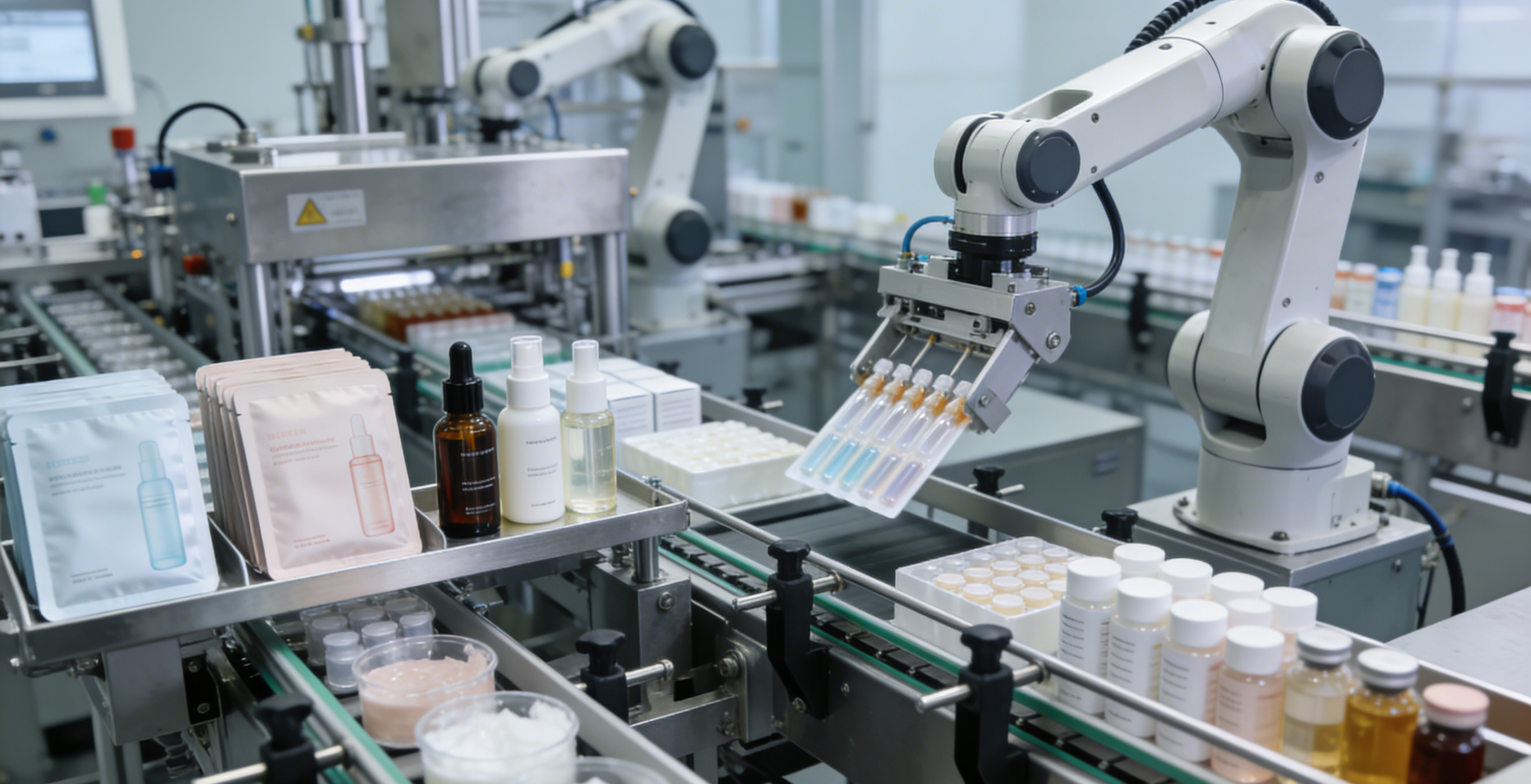 盛妆化妆品自动化生产线