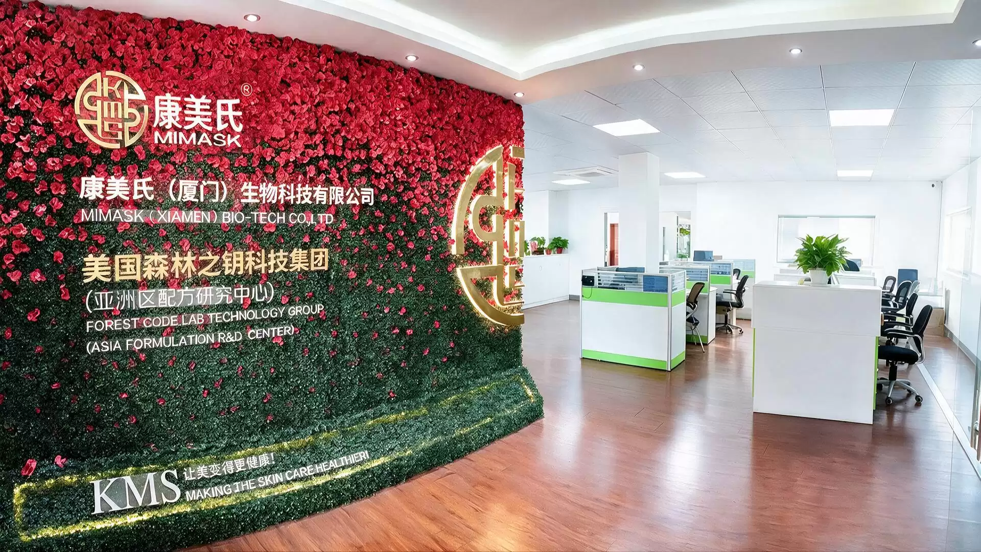 康美氏办公区员工办公场景照片