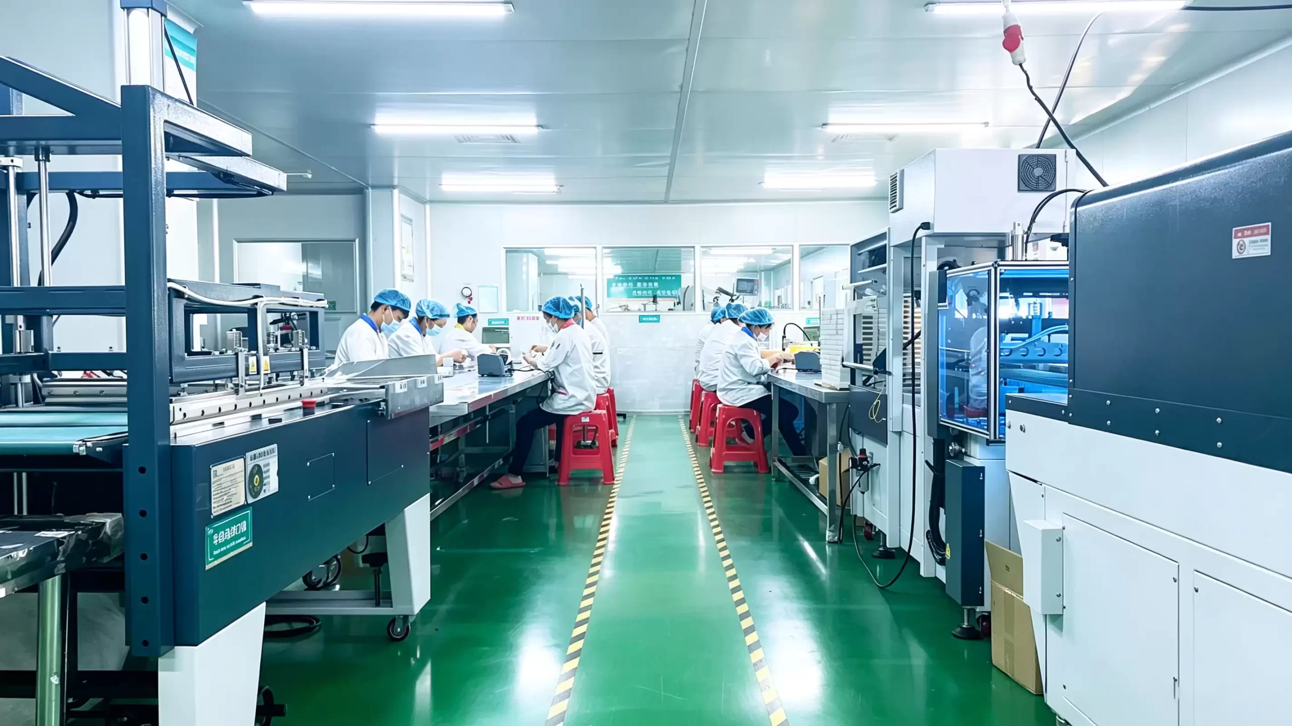 包装(1) 康美氏化妆品包装车间展示图